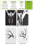 ANGLE Dead On Display Skull Mount Bracket Adapter **(Adapter Only*) - Dead On Display