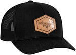 Dead On Display Leather Patch Logo Hat - Dead On Display