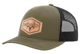 Dead On Display Leather Patch Logo Hat - Dead On Display